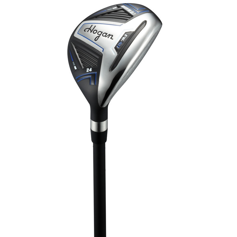 Hogan Golf FW-817 Men Right Graphite/Steel 1 Inch Longer Golf Clubs Set With Trolley bag, Stiff Flex