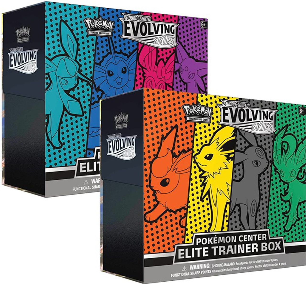 Pokemon SAS7 Evolving Skies Elite Trainer Box - Orange