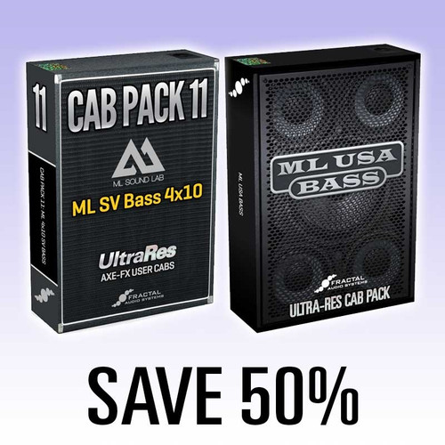 Cab Pack  Bundle - ML Bass Player