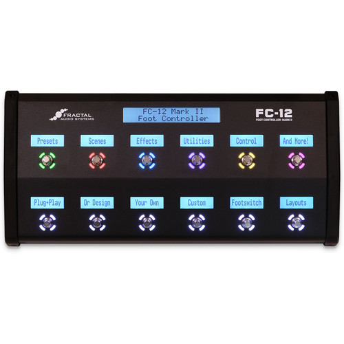 Foot Control - FC-12 and FC-6 - Fractal Audio Systems