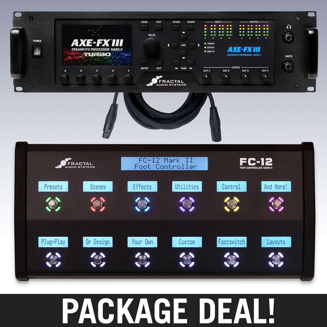 Package Deal - Axe FX III, FC12, FASLINK 20