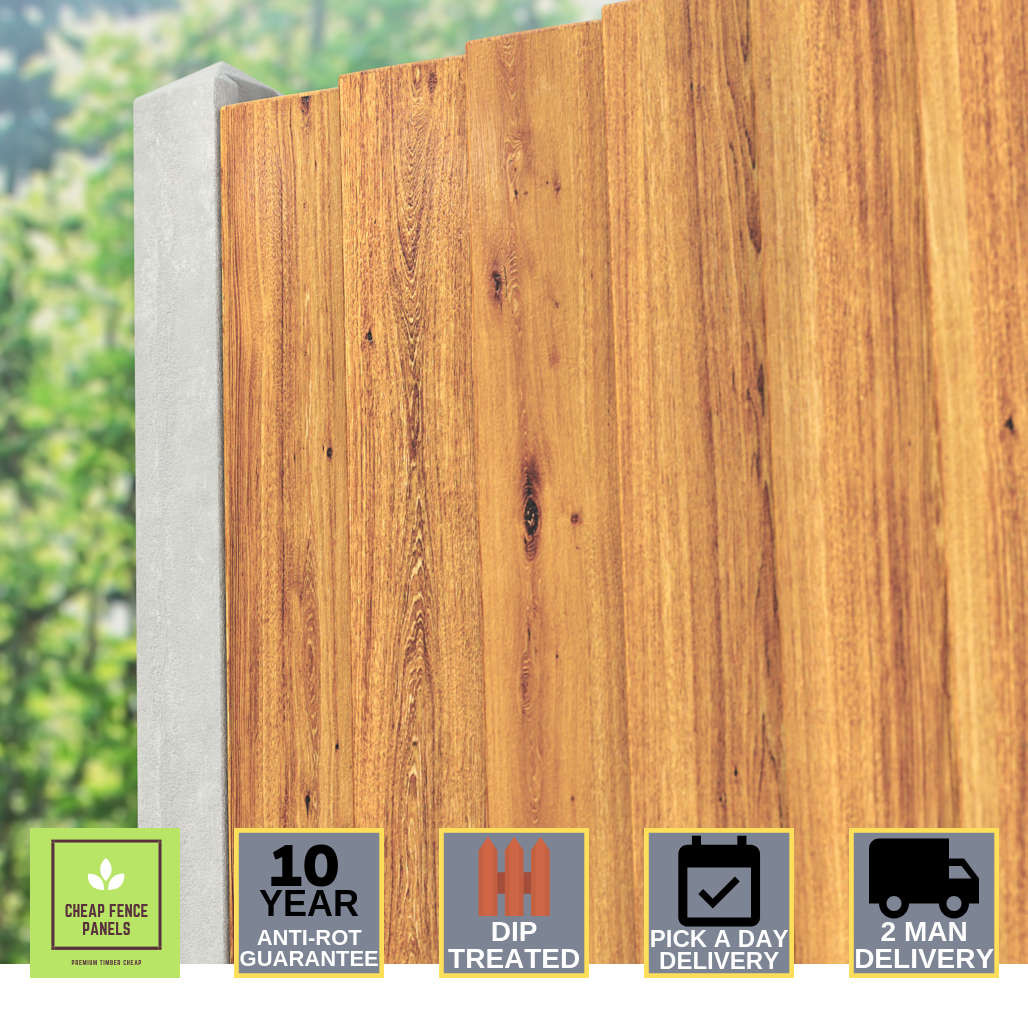 6x5 Feather Edge Fence Panel Cheap Fence Panels