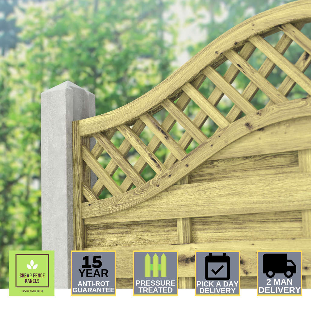 6x6 Decorative Fence Panel Cheap Fence Panels