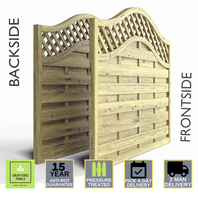 6x4 Decorative Fence Panel Cheap Fence Panels