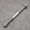 19 Inch Threaded Dumbbell Handle with Collars