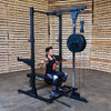 Rugged Half Rack Lat Attachment