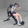 Best Fitness Semi-Recumbent Ab Bench
