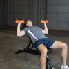 Body-Solid Tools Vinyl Dumbbells