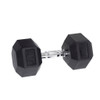 Body-Solid Tools Rubber Coat Iron Hex Dumbbells SDR