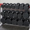 Body-Solid Tools Round Rubber Coat Dumbbells SDP