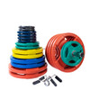 Body-Solid Rubber Color Grip Olympic Weight Sets ORCT