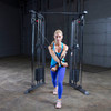 Standing Chest Fly on the Powerline Functional Trainer