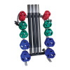 Body-Solid 10 Set Cardio Barbell Package with Rack