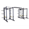 Pro ClubLine Double SPR1000 Power Racks, Rear Extensions, Monkey Bars