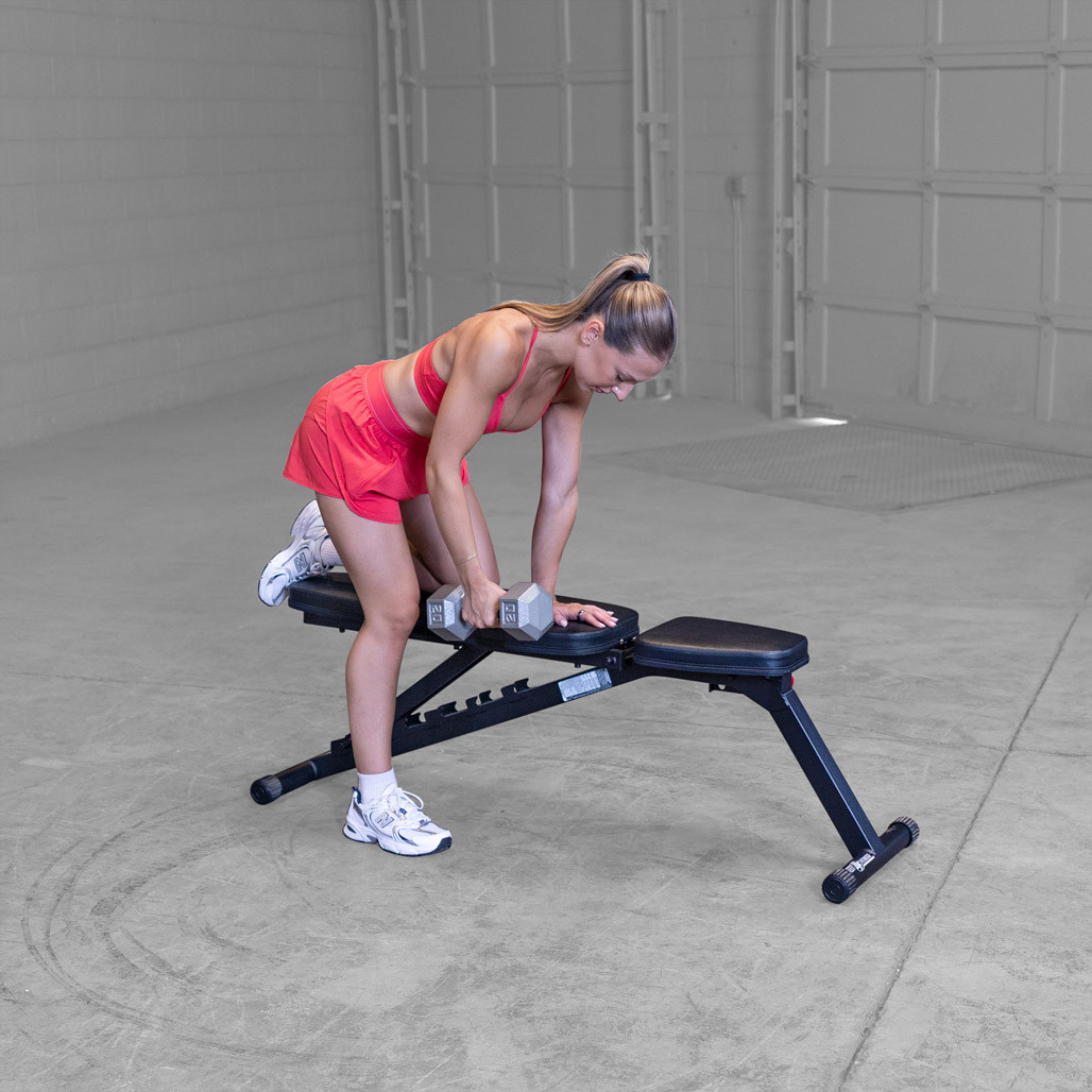 Best Fitness Folding Adjustable Bench BFFID25 - Weight Benches