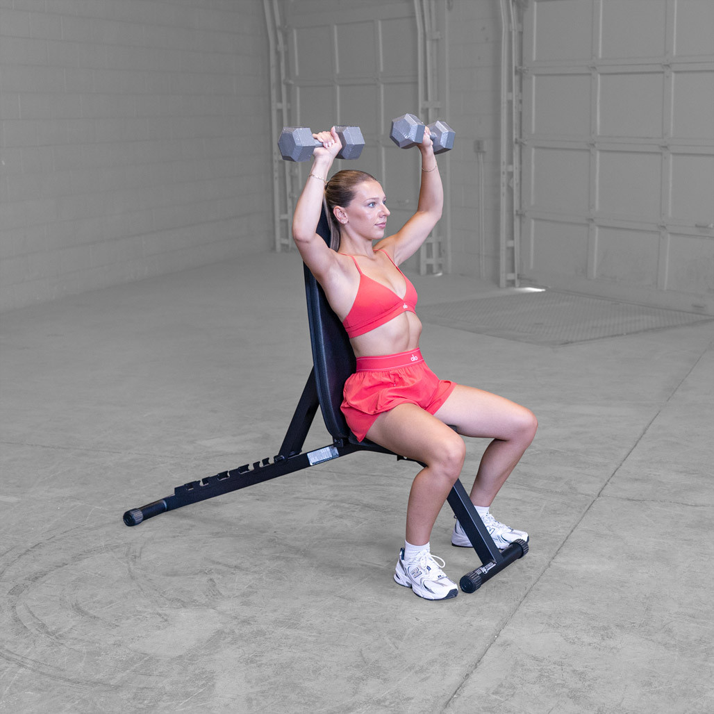 Best Fitness Folding Adjustable Bench BFFID25 - Weight Benches