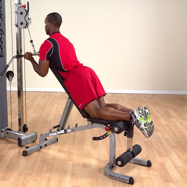 Body Solid Pro-Grip Lat Bar - Thumbnail 4
