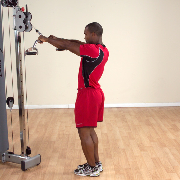 Body Solid Pro-Grip Lat Bar - Thumbnail 5