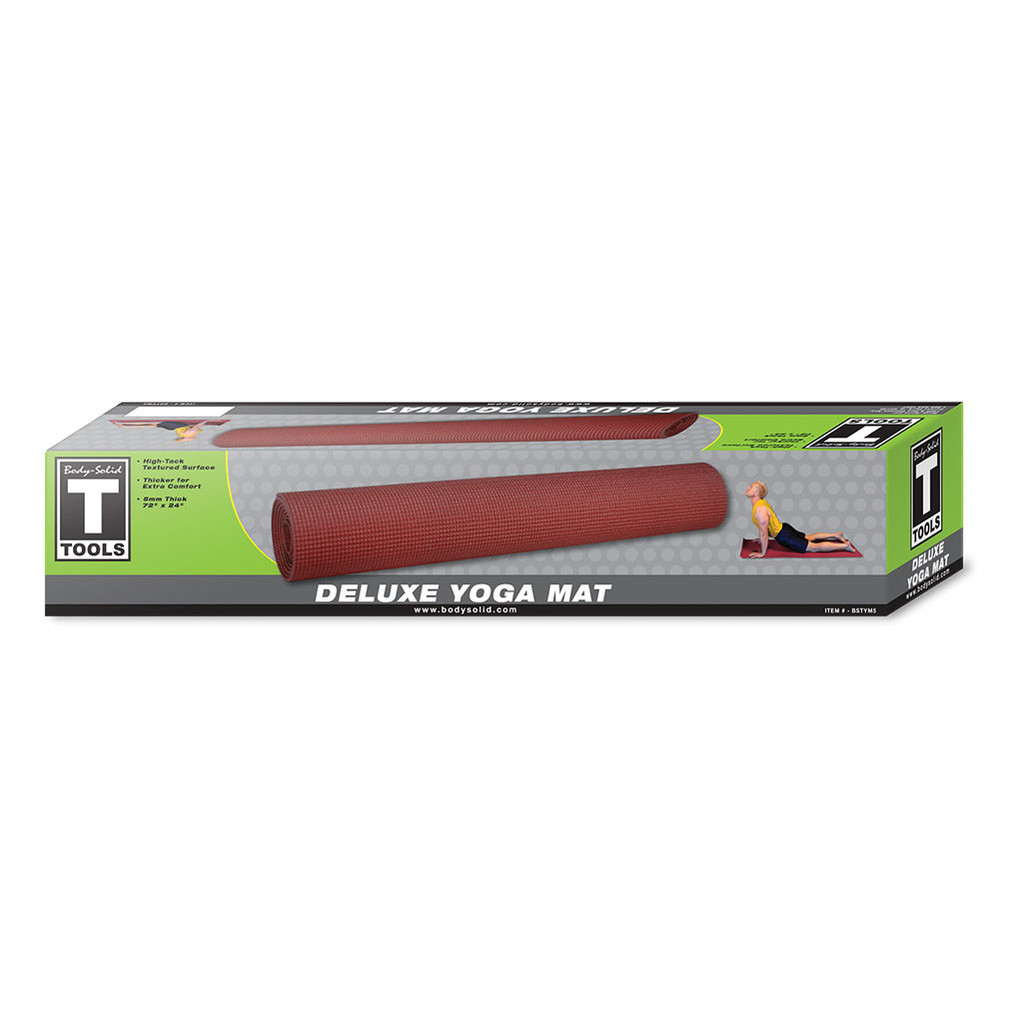 Body-Solid Tools 5 mm Yoga Mat BSTYM5 - Exercise Yoga Mats