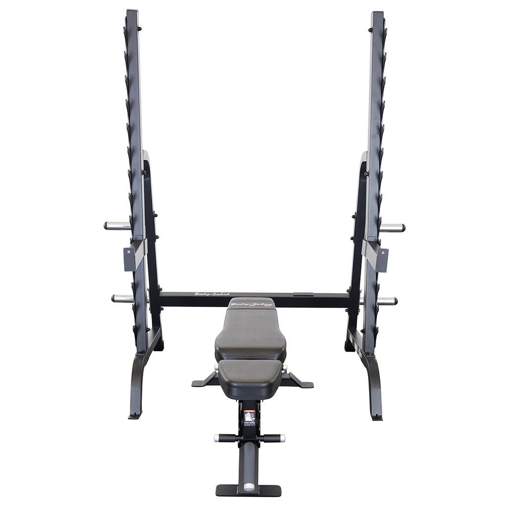 Body-Solid Multi Press Rack Combo with Bench SDIB370 - Squat Racks
