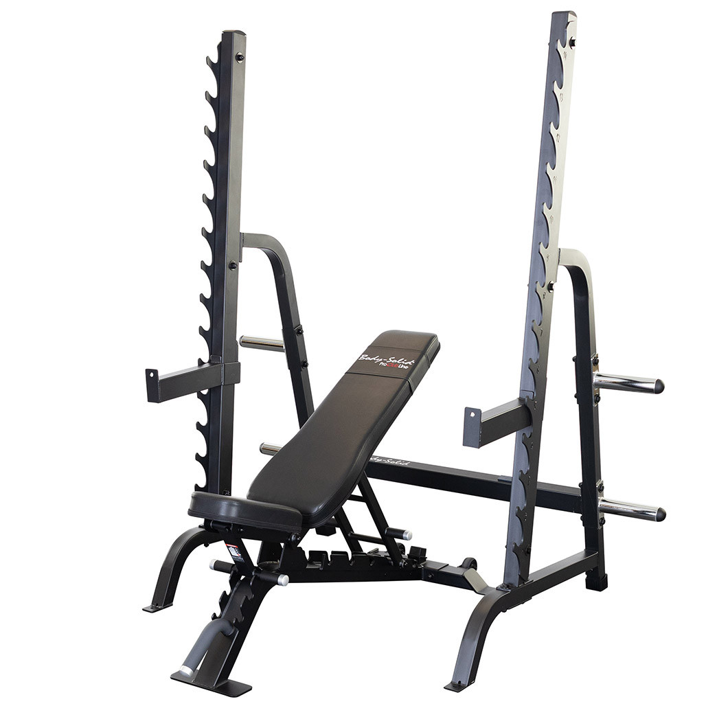 Body-Solid Multi Press Rack Combo with Bench SDIB370 - Squat Racks