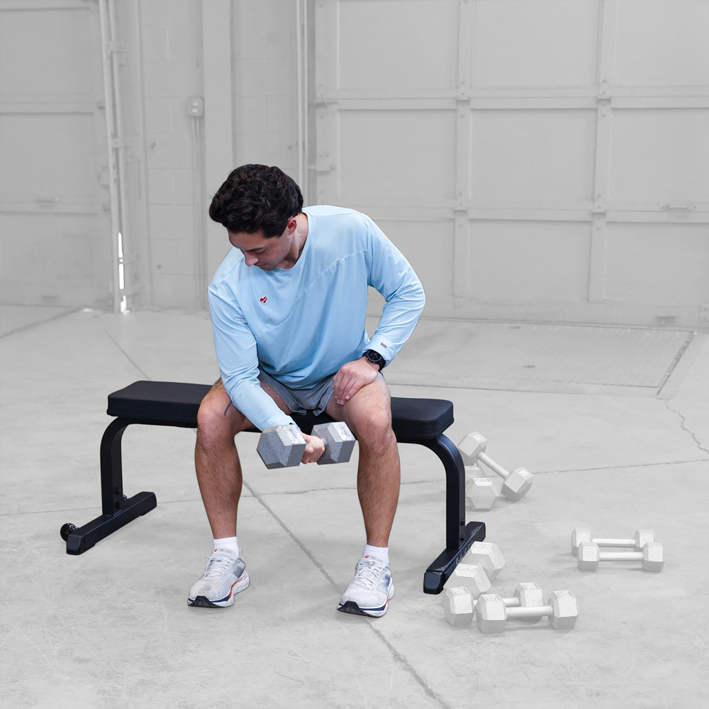 【引き取り限定】 ボディソリッド フラットベンチ GFB350 Body-Solid Flat Bench GFB350 - Weight Benches