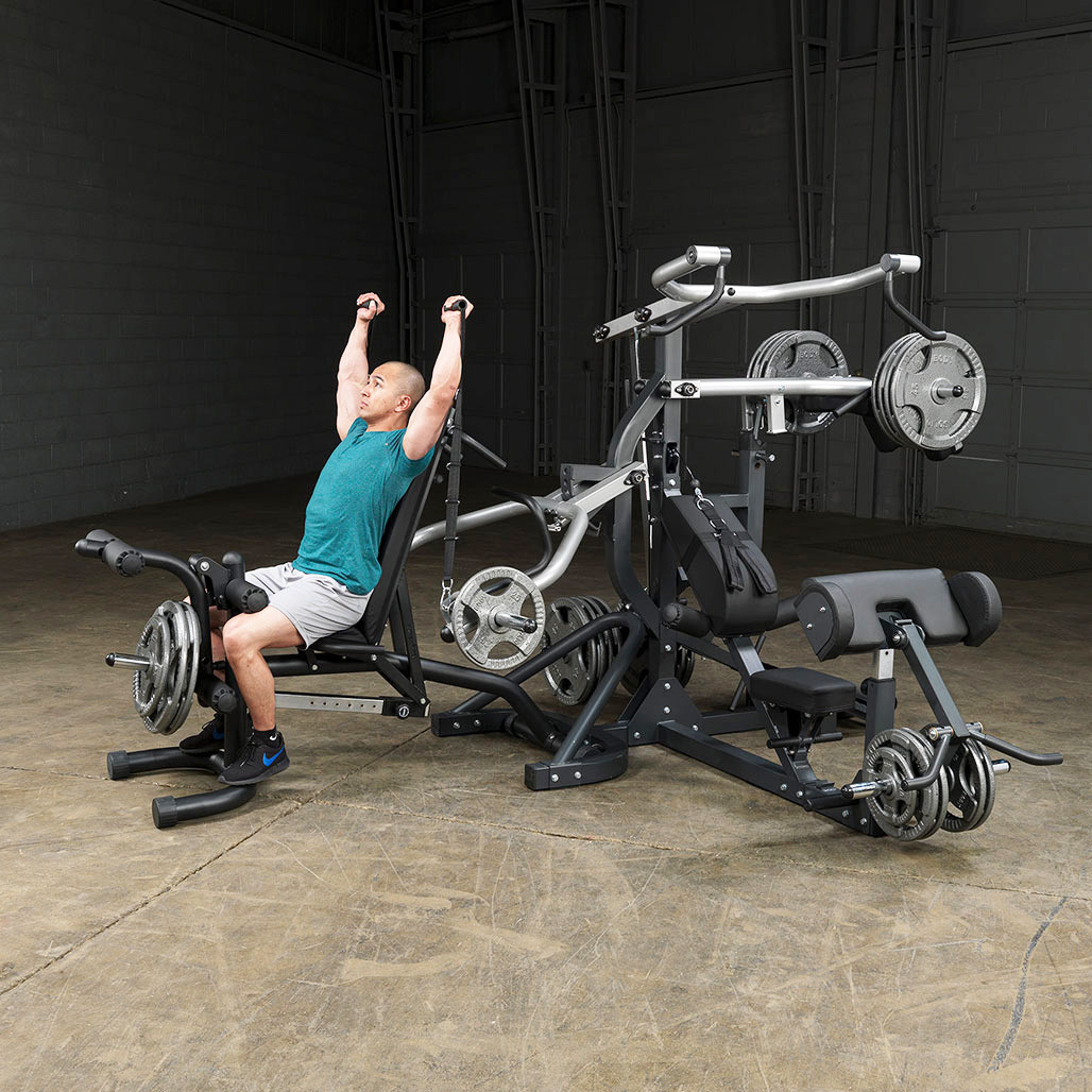 Body-Solid Freeweight Leverage Gym and Bench SBL460P4 - Multi