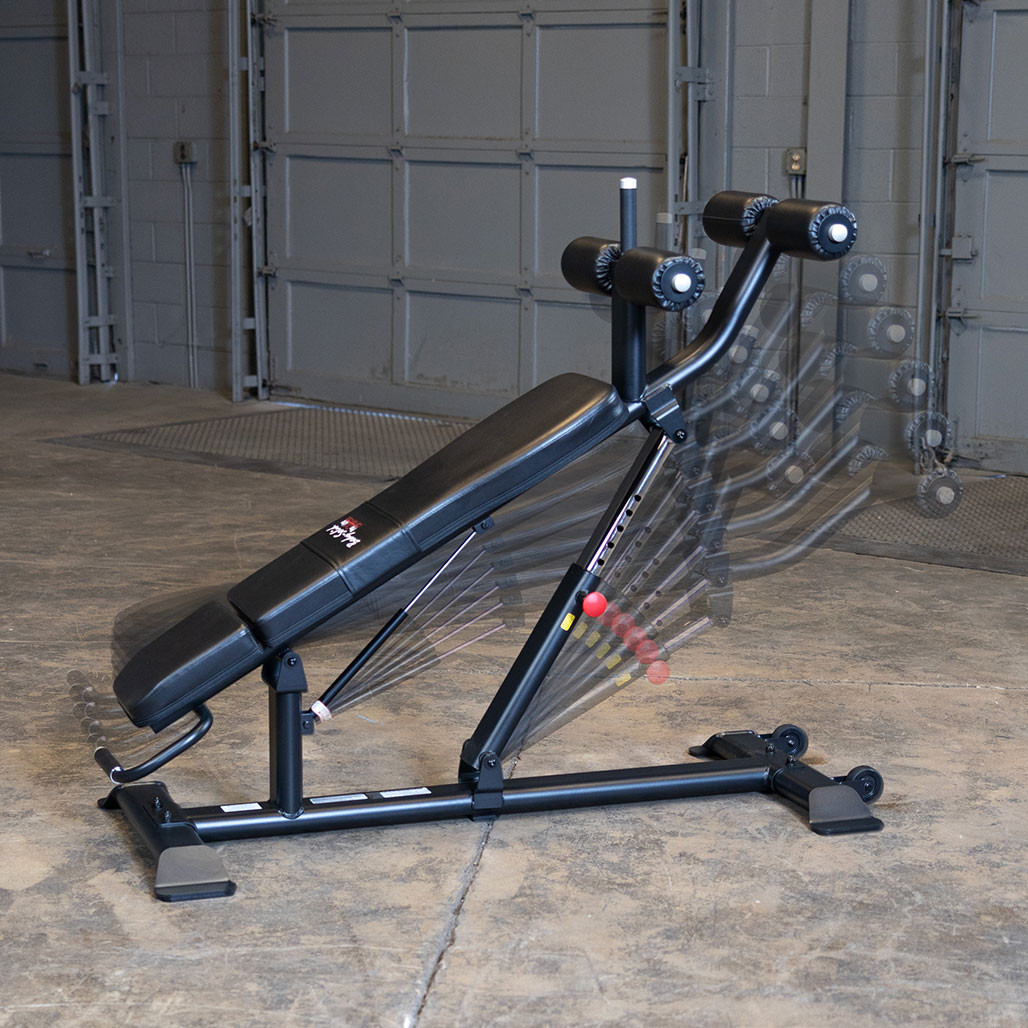 Pro ClubLine Ab Bench by Body-Solid SAB500B - Ab Machines