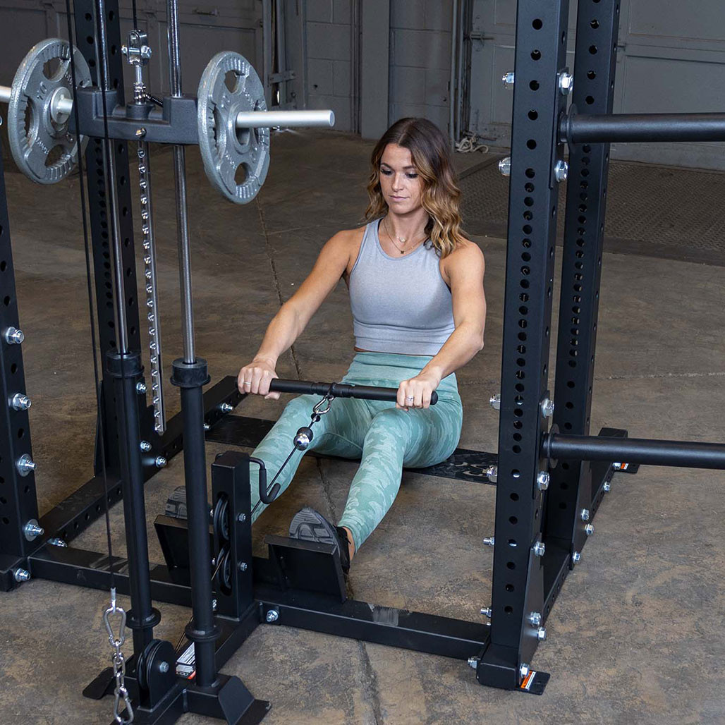 Body-Solid Half Rack Lat Attachment SPRHLA - Power Rack Attachments