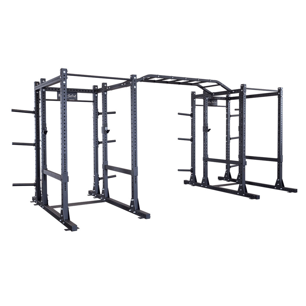 Body-Solid Double Extended SPR1000 Commercial Power Racks