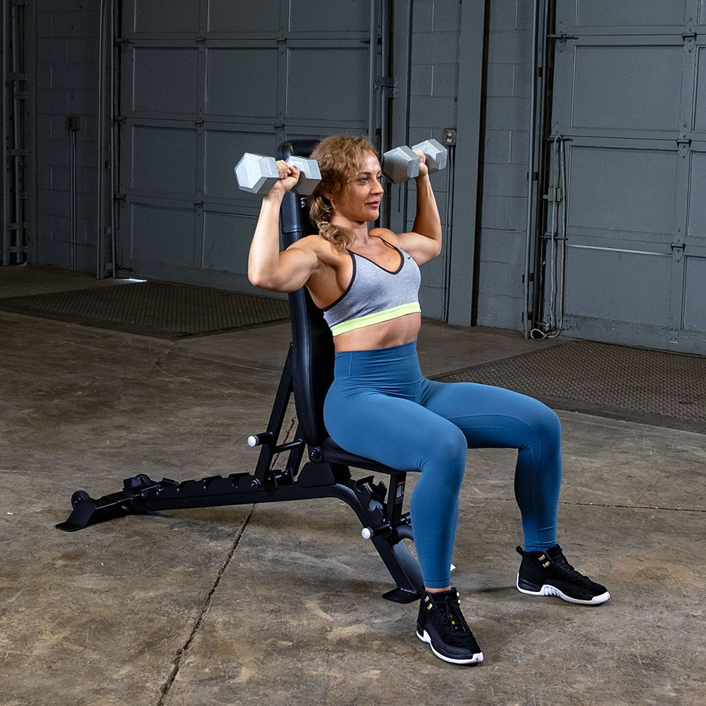 Pro ClubLine SFID325 Adjustable Bench by Body-Solid, Black SFID325B ...