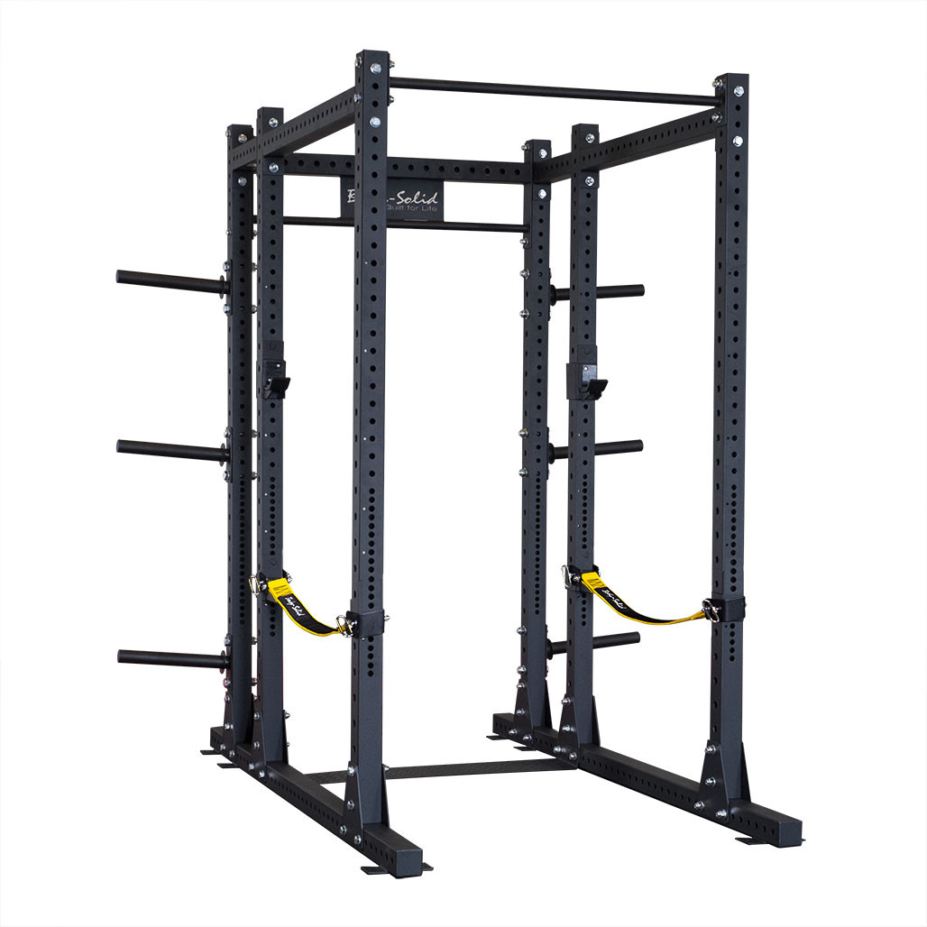 Body-Solid SPR1000 Commercial Power Rack with Rear Extension