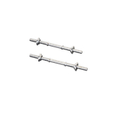 19 Inch Threaded Dumbbell Handle with Collars