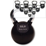 KBC Premium Kettlebells with Chrome Handles
