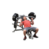 LVIP Leverage Incline Press - Classic Silver Finish