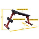 Best Fitness Folding Ab Board