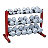 BFDR10 Dumbbell Rack - Classic Red