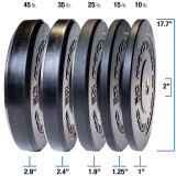 Body-Solid Extreme Bumper Plates