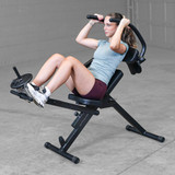 Best Fitness Semi-Recumbent Ab Bench