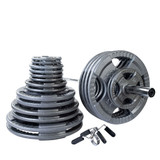 Body-Solid Gray Grip Cast Iron Olympic Weight Sets OST