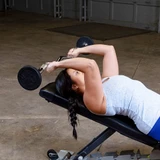 Body-Solid Tools Fixed Weight Curl Barbells
