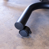Adjustable Dumbbell Stand with Locking Caster Wheels