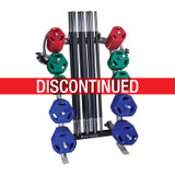 Body-Solid 10 Set Cardio Barbell Package with Rack