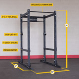 Pro ClubLine SPR1000 Power Rack