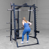 Body-Solid Series 7 Smith Machine Lat Attachment with 210 lb. Weight Stack