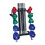 Body-Solid 10 Set Cardio Barbell Package with Rack