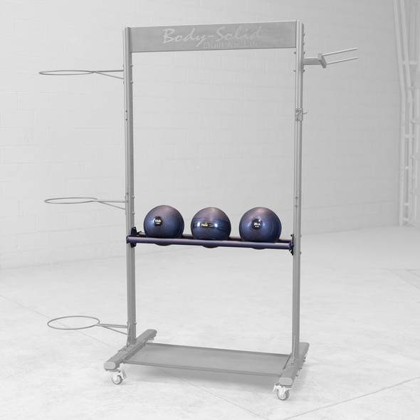 Body-Solid Multi Storage Tower Medicine Ball Shelf