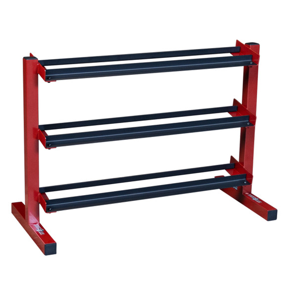 BFDR10 Dumbbell Rack - Classic Red
