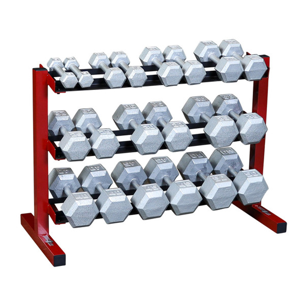 BFDR10 Dumbbell Rack - Classic Red