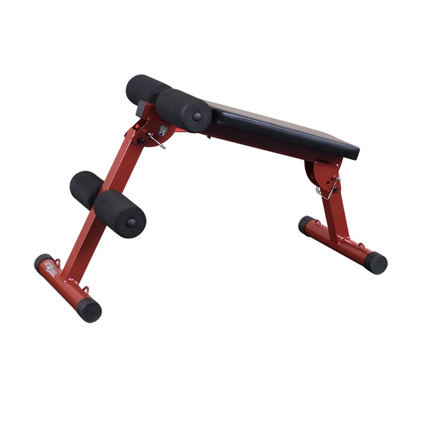 BFAB10R Ab Crunch Bench - Classic Red